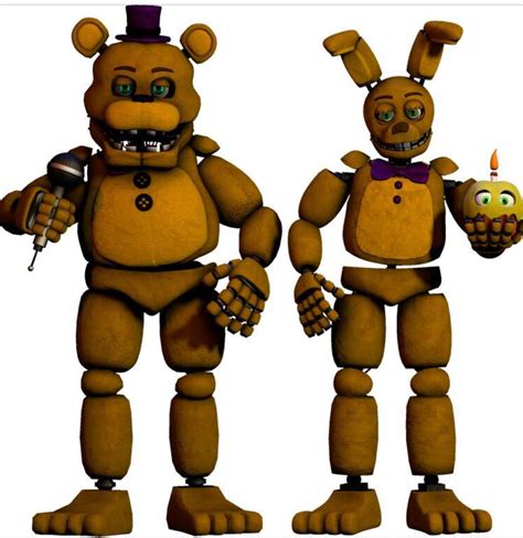 PLAYING AS SPRINGTRAP ATTACKING FREDBEAR AND SPRING BONNIE WITH AN AXE! | FNAF Aftons Revenge